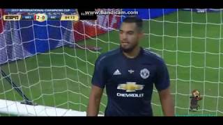 Romero Great Save, Man United vs Man City ICC 2017