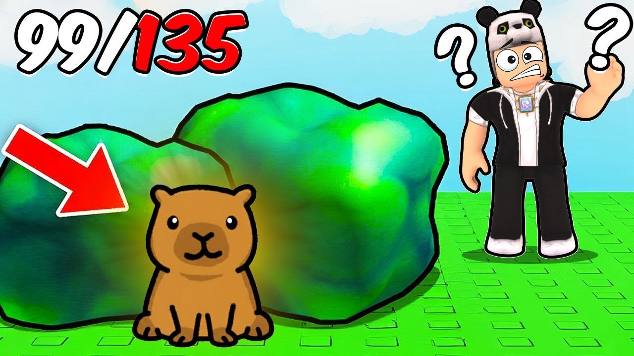 Я НАШЕЛ ВСЕХ КАПИБАРОВ, СКРЫТЫХ В ROBLOX!