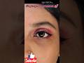 Simple Eye Makeup Tutorial...🌷 glitter eye makeup💕#eyemakeup #shorts #viral