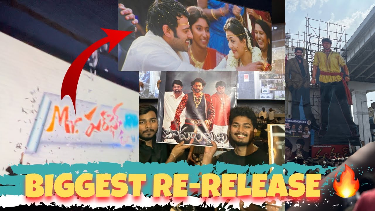 Mr perfect re-release Sudarshan theatre hungama 🥵🥵 #prbhas