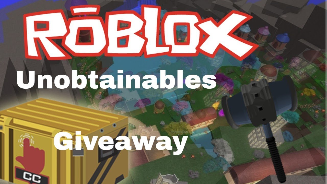 CASE CLICKER 50 UNOBTAINABLE GIVEAWAY! Roblox