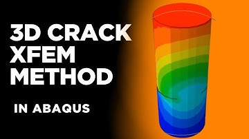 3D XFEM Crack Growth Simulation in Abaqus