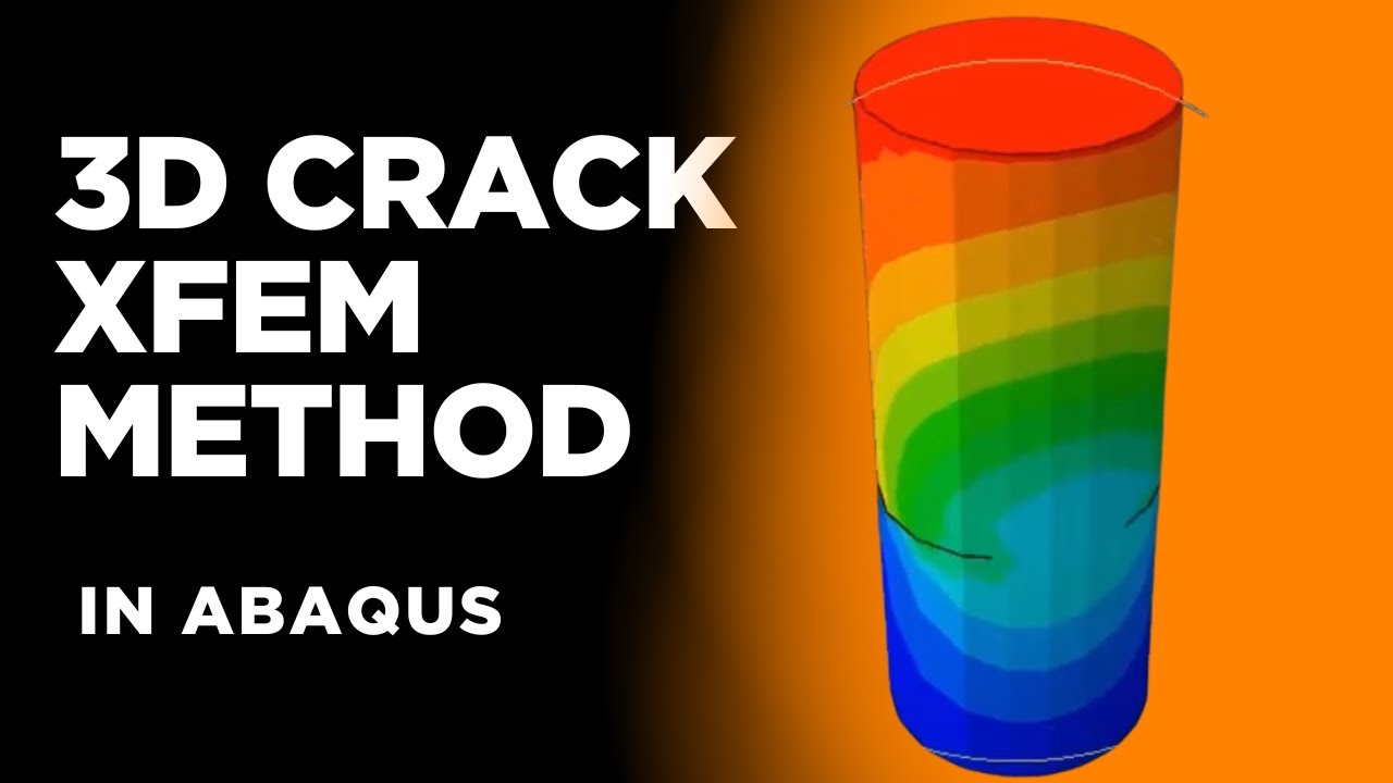3D XFEM Crack Growth Simulation in Abaqus - YouTube
