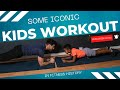 I WORKED OUT WITH A 5 YEAR OLD | KIDS WORKOUT AT HOME | Rowan Row