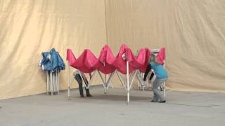 How to Setup Eurmax 10x15 Trade Show Canopy