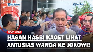 Jokowi Ajak Hasan Nasbi Pendukung Prabowo Kunjungan ke Sumsel, Kaget Lihat Warga Membludak!