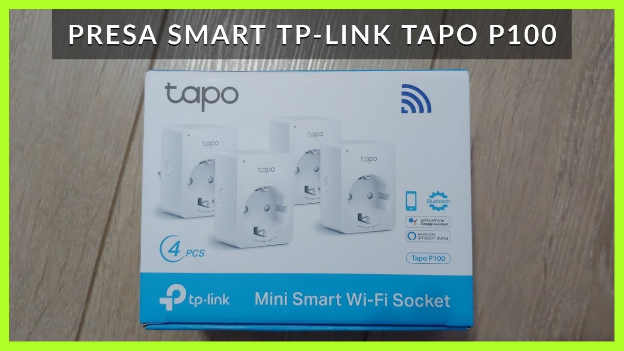 Prese Smart Wi-Fi TP-Link TAPO P100 - Compatibili con  Alexa