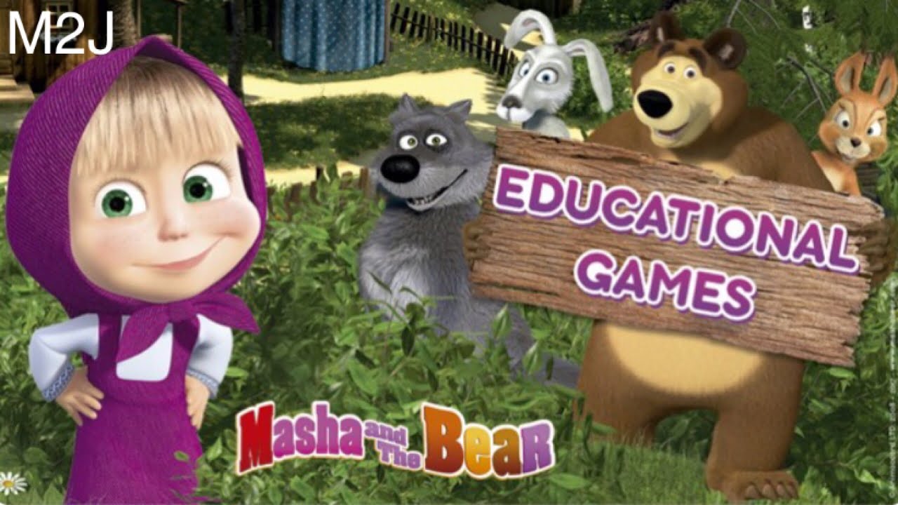 Masha get. Маша и медведь: обучающие игры. Маша и медведь игра. Маша и медведь игра для детей. Masha and the Bear Educational games.