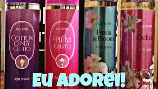 LANÇAMENTOS DOS BODY SPLASH’S DA ALCHEMIA: DELICE , FRÉSIA &amp; BLOOM e OUTROS 🌟💜#bodysplash #alchemia