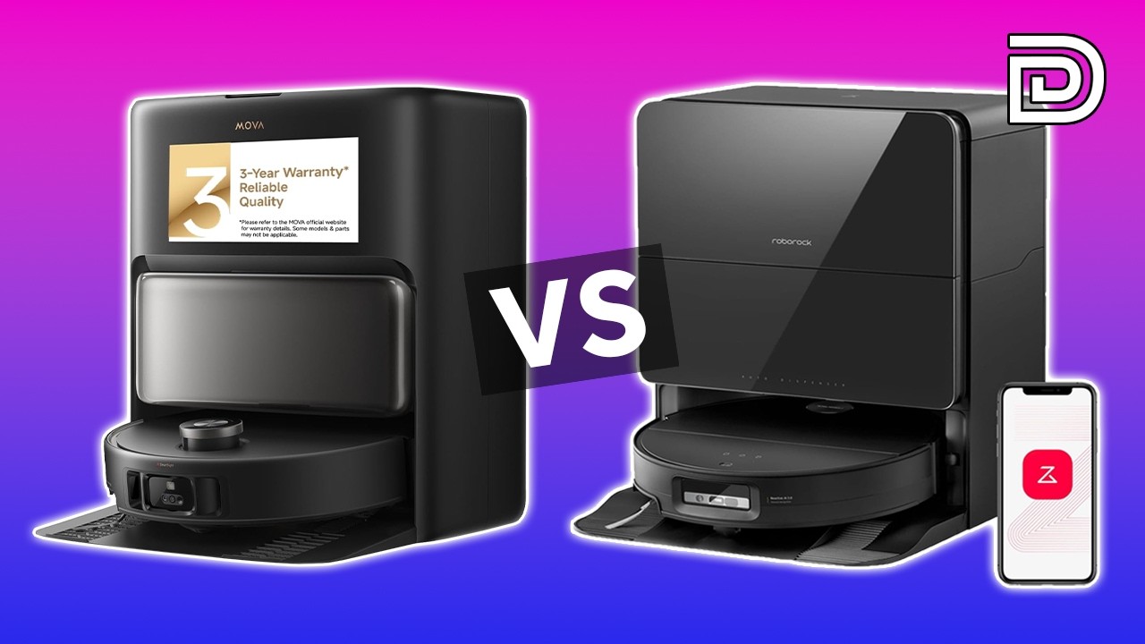 Mova V50 Ultra против Roborock Saros 10 — сможет ли Mova действительно завоевать корону?