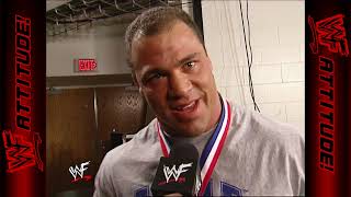Kurt Angle Interview | WWF RAW (2002)
