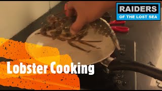 Lobster Cooking , ginataan Lobster
