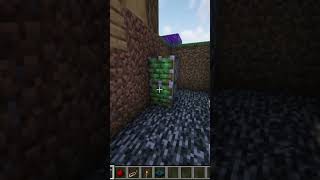 MINECRAFT PITFALL TRAP #minecraft #minecraftshorts #shorts