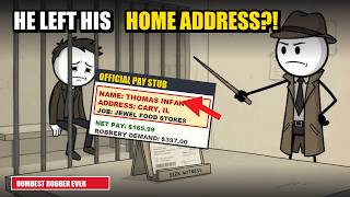 The Dumbest Bank Robber in History Left His Pay Stub