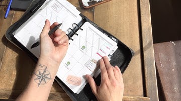 This week’s planner spread: Franklin Covey Tyler April 26th- May 2nd