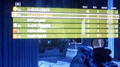 my friends cod 4 xp lobby sub 4 an invite