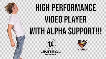 Discover Unreal Engine Bink Media Player - Light and Optimized video loader with alpha support