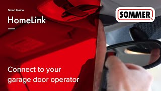 How to connect HomeLink to your SOMMER garage door operator | SOMMER Antriebs- und Funktechnik GmbH