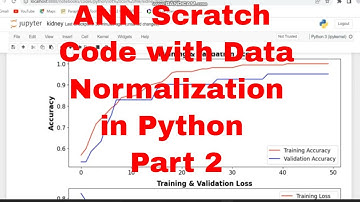 Kidney Disease Classification ANN Scratch Python Code / Normalize csv Dataset Python Code Part 2