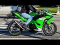 Spotted a Kawasaki Ninja 500 KRT Edition in Hometown, Illinois.