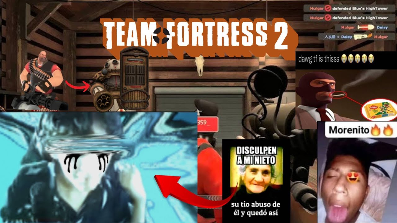 un ente jugando al team fordtress 2 con el chat y nos encontramos un menor xdddd