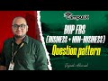 BUP FBS (Business + Non-Business) Question Pattern.