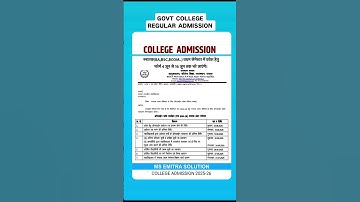 MDSU AJMER  Govt College Admission 2025 #shortvideo #youtubeshorts #mdsuexam #mdsupporthelp #mdsu