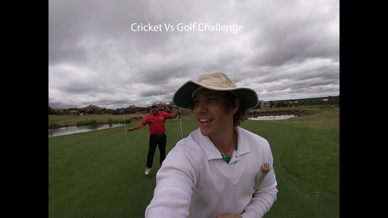 Cricket vs Golf Challenge (Cricket On A Golf Course) Mr Variety YouTube