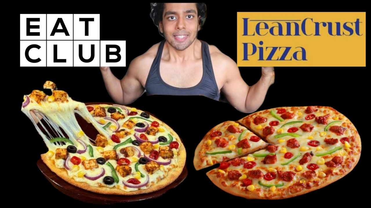 Leancrust Cheeseburst vs. Thin Crust Pizza Review 😋 Challenge | EATCLUB ...