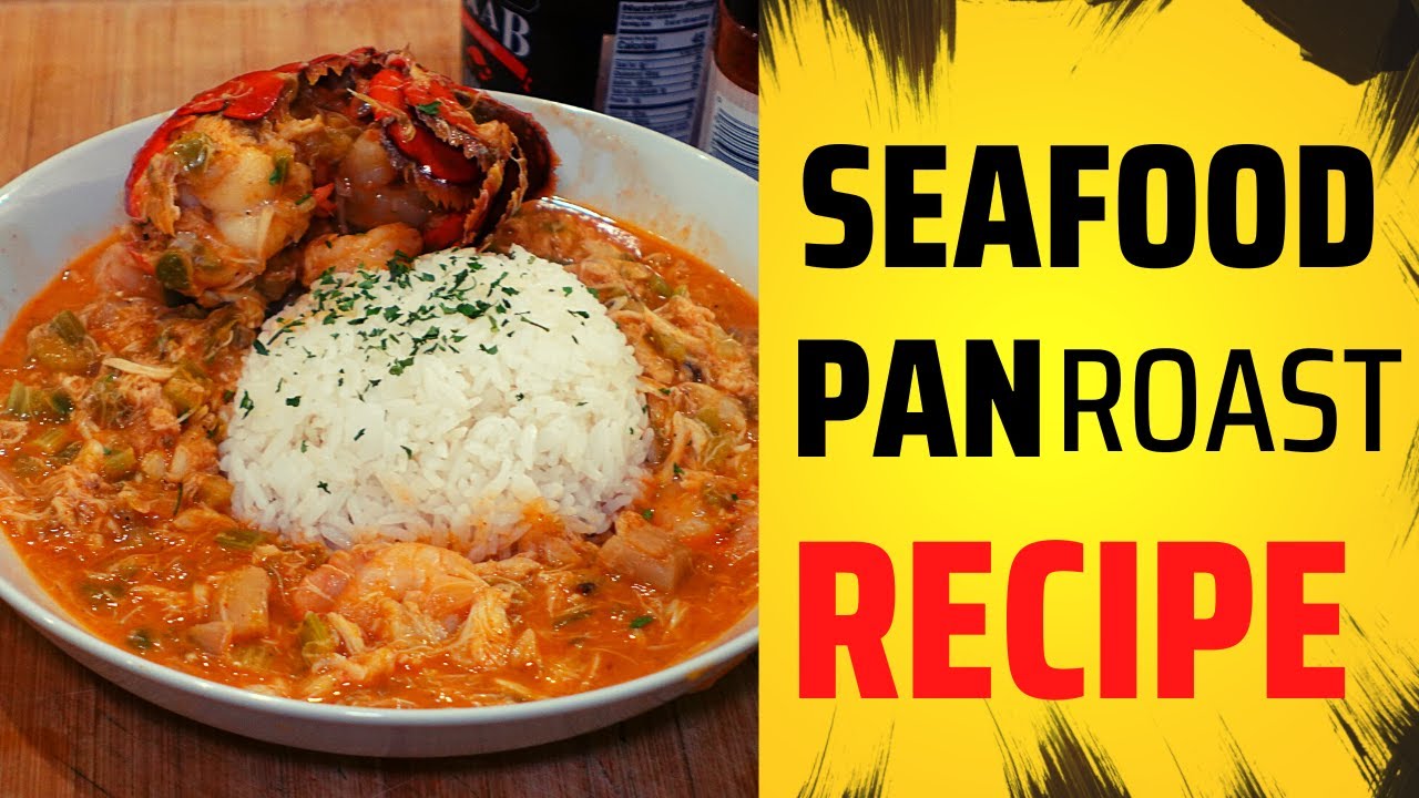 HOW TO MAKE LOBSTER seafood PAN ROAST inspired by Palace Station Casino (Oyster bar) YouTube