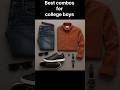 "Top College Boys Outfit Combos #outfitlook #collegefashion #mensfashion #casualoutfit #trending