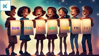 Days Of Week Song - Learning Days Of Week With Kids Knowledge Korner