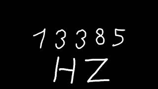 13385 hz