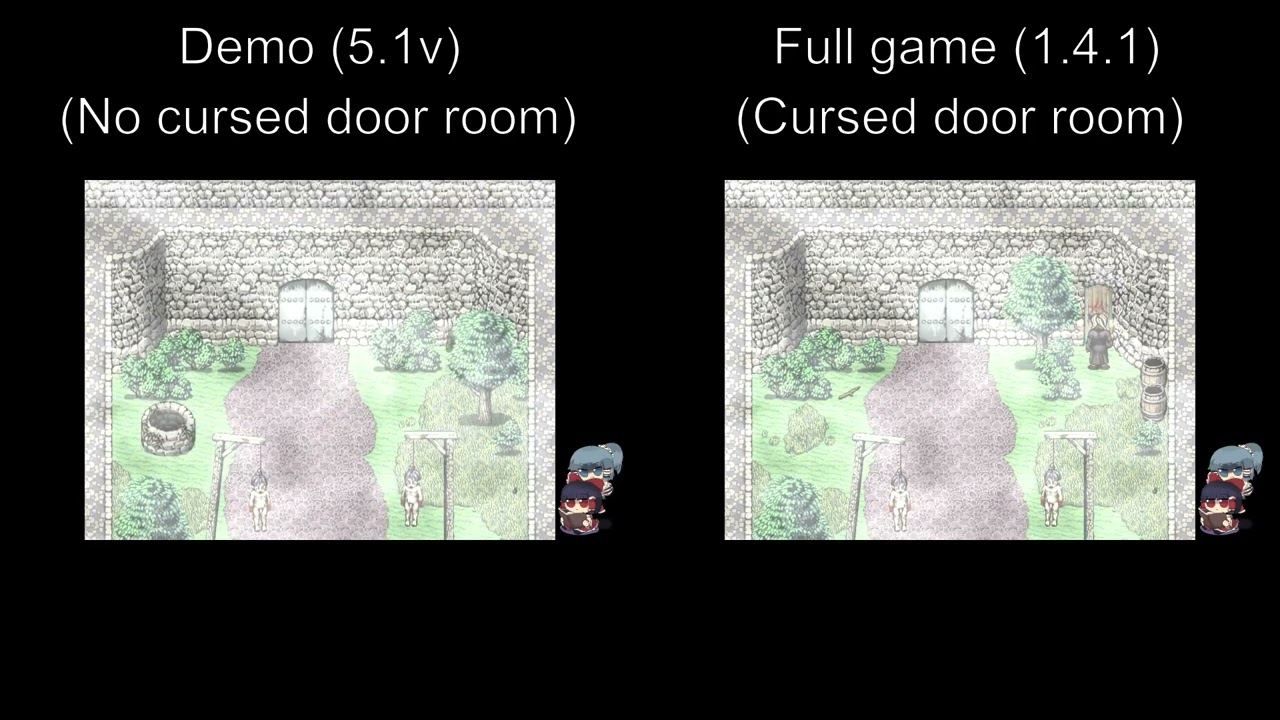 Demo Vs Full game - Fear and Hunger (Full)