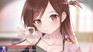 Nightcore - My Head & My Heart (Ava Max) - (Lyrics)