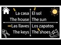 Quiz de Vocabulario en Español