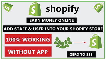 How To Add Staff On Shopify | How To Add, Edit, And Delete a Staff Account On Shopify | Ecomm Hacks