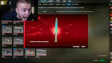 I spent $1,000 on KNIFE TRADEUPS!
