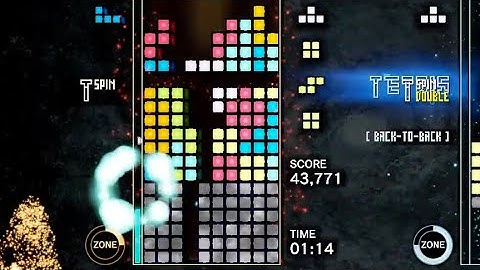 Intense Pro Zone Battle VS Gold Ship [Tetris Effect]
