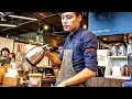 The top barista performs pour over coffee！頂級咖啡師表演手沖咖啡！松山文創園區-台灣Songshan Cultural and Creative Park