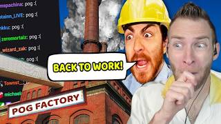 DOUG MAKES THEM WORK! Reacting to I forced all of Twitch Chat to work hard labor by DougDoug