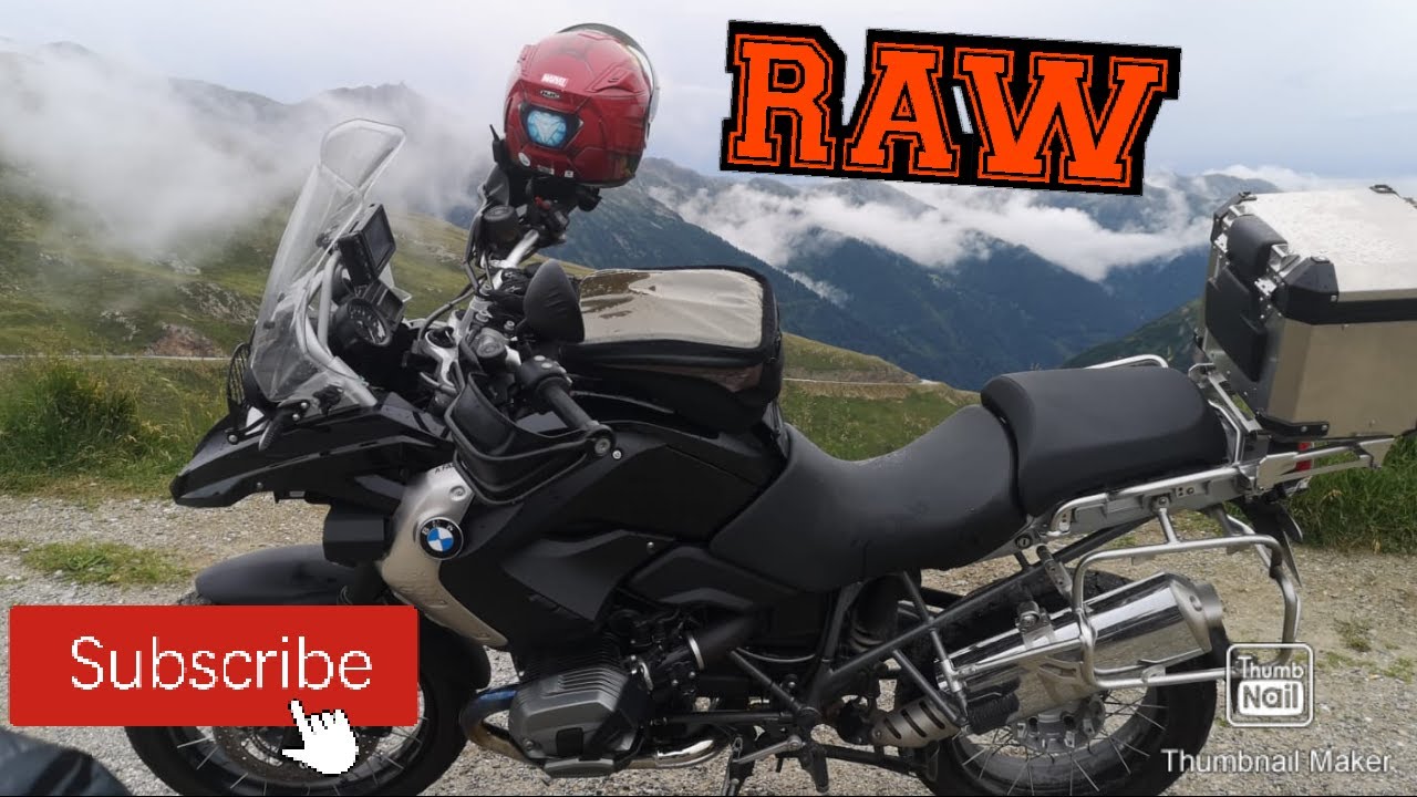 BMW R1200GS || Race with the Italians || RAW Boxxer Sound