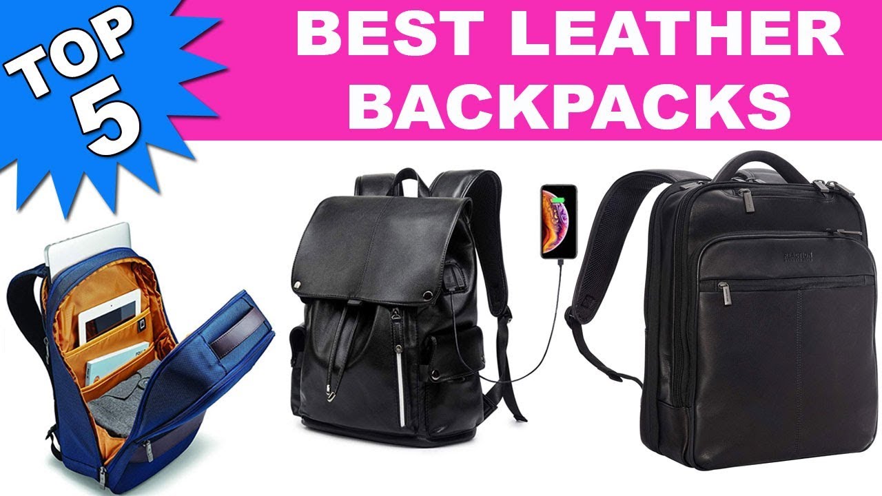 Top 5 Best Leather Backpacks 2020 YouTube