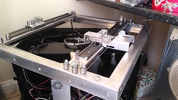 Ultimaker First Trial of X axis using Ulticontroller