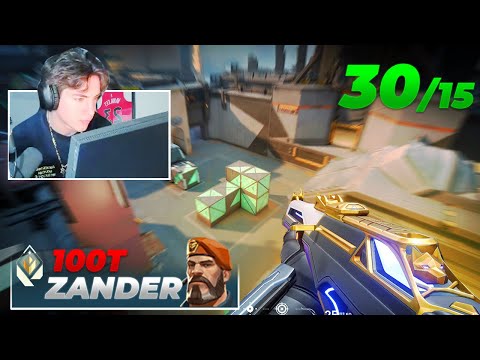 100T Zander Carries TSM Subroza in Ranked with BRIM! | Ranked Valorant Bind VOD