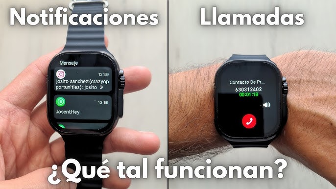 Smartwatch X8 Ultra 👉 ¿Cómo responder mensajes de WhatsApp? Te enseño como  