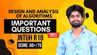 Must & Should Learn These Questions | DAA JNTUH R18 | CodingFataka