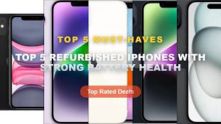 Why Everyone Is Buying Top 5 Refurbished Iphones With Strong Battery Health - Apple Iphone 15 A2846