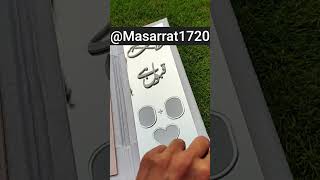 “Beautiful handmade Nikah booklet design for Islamic weddings. Custom orders available.