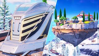 Complete a Train Heist And Claim The Floating Island Capture Point - Fortnite Quests